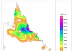 Cairns Cyclone 1927 - rainfall totals 11 Feb